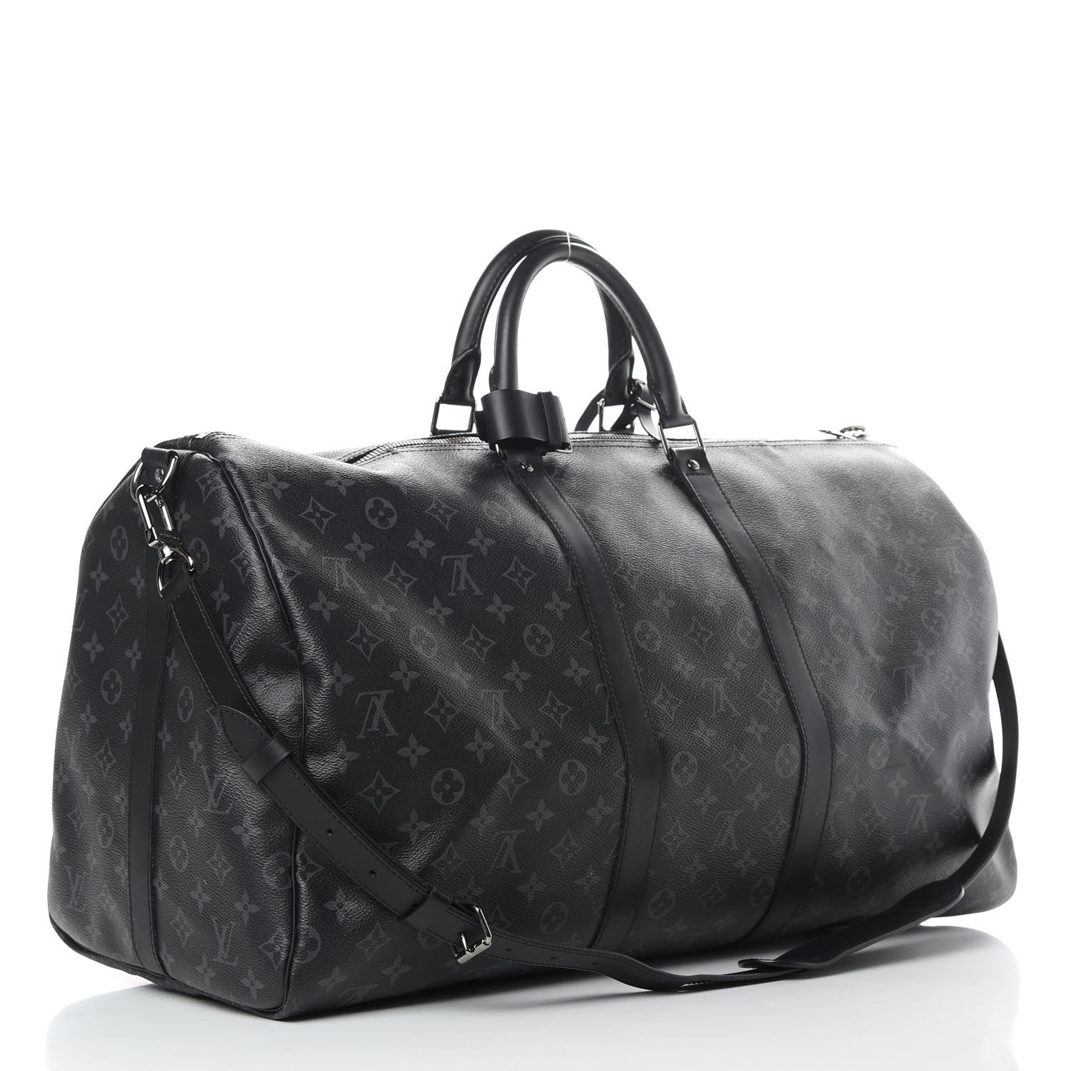 Louis Vuitton Monogram Eclipse Keepall Bandouliere 55 2 of 20