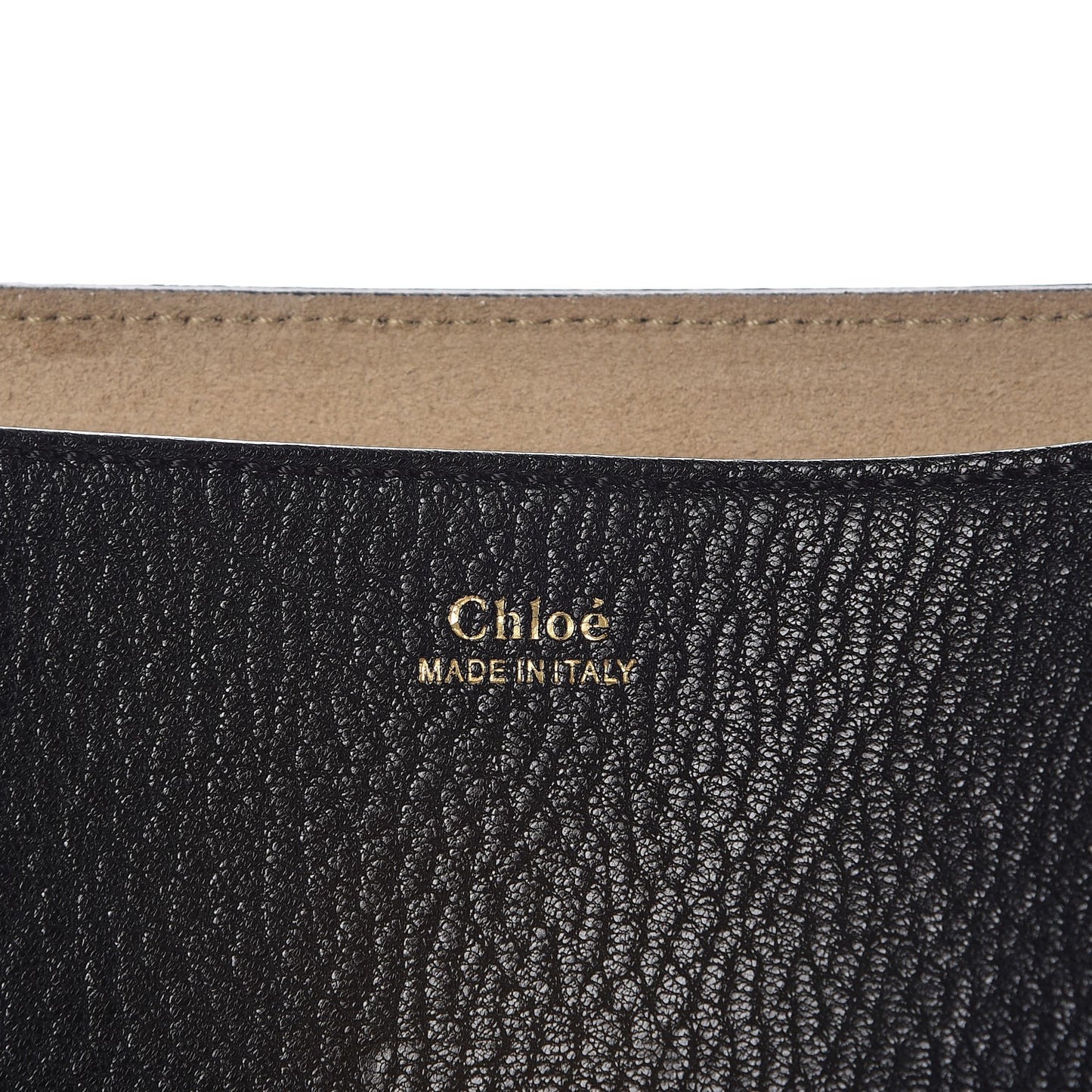Grained Lambskin Drew Shoulder Bag Black