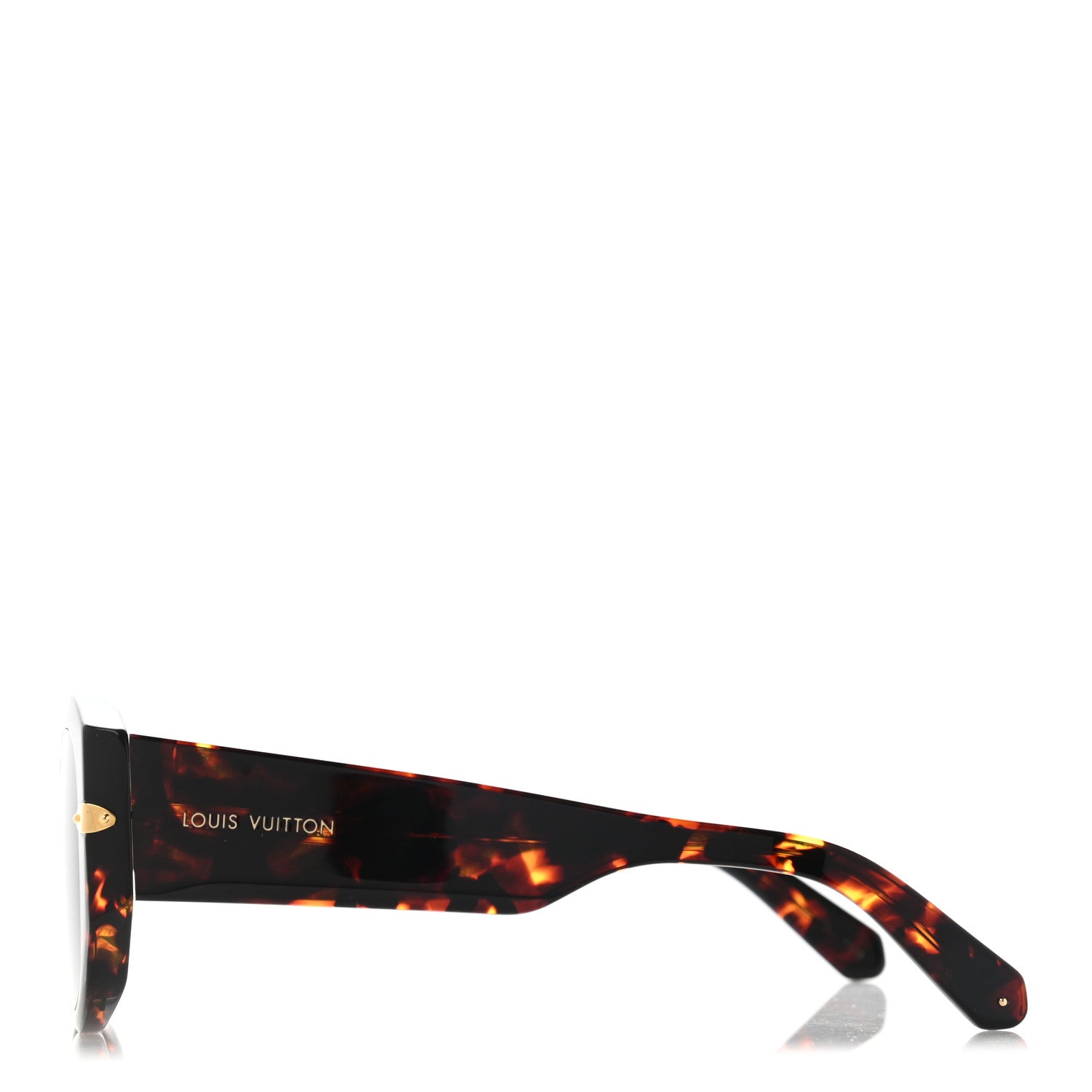 Louis Vuitton Acetate La Femme D'A Cote Cat Eye Sunglasses Z1292W Dark Tortoise 3 of 9