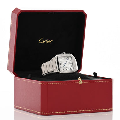 Cartier Stainless Steel 39.8mm Santos De Cartier Automatic Watch 6 of 6