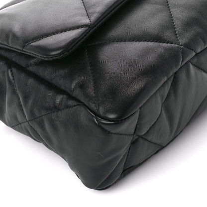 Chanel Lambskin Quilted Medium Chanel 19 Flap Black 9 of 11