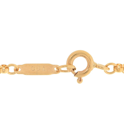 Tiffany 18K Yellow Gold Vannerie Heart Pendant Necklace 5 of 6