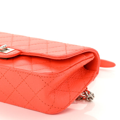Chanel Goatskin Quilted 2.55 Reissue Flap Belt Bag Orange 10 of 10