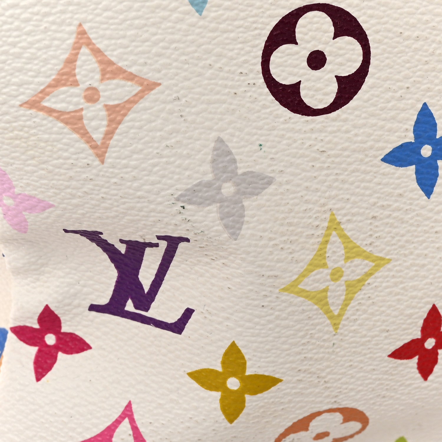 Louis Vuitton Monogram Multicolor Keepall 45 White 11 of 17