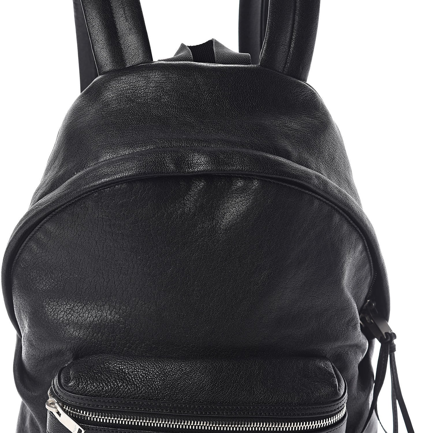 Saint Laurent Lambskin Mini City Backpack Black 7 of 9