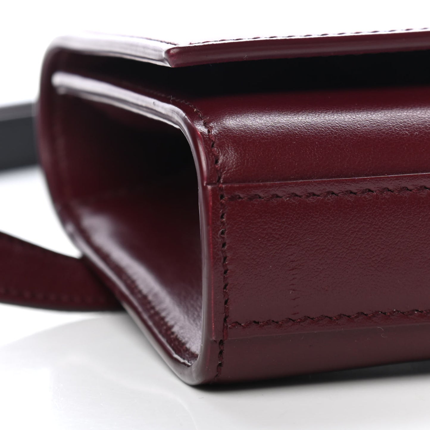 Smooth Calfskin Monogram Kate Belt Bag Rouge Legion