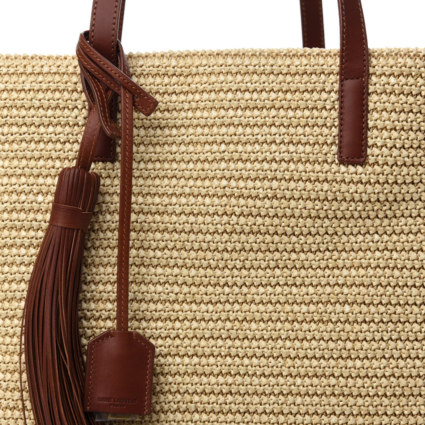 Raffia Tote Naturale Brown