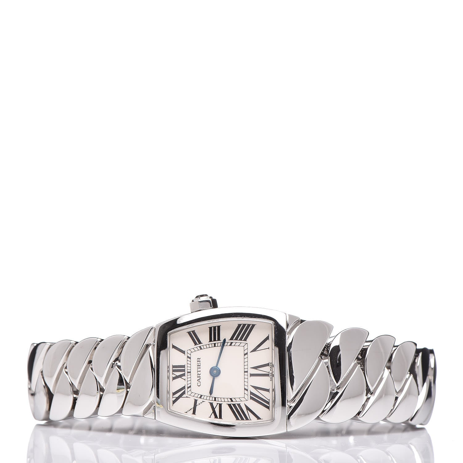 Cartier Stainless Steel 22mm La Dona Quartz Watch 3 of 8
