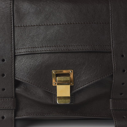 Proenza Schouler Lambskin Medium PS1 Satchel Dark Chocolate 11 of 15