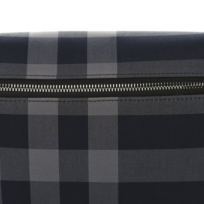 Burberry House Check Sonny Bum Bag Navy Grey 7 of 9