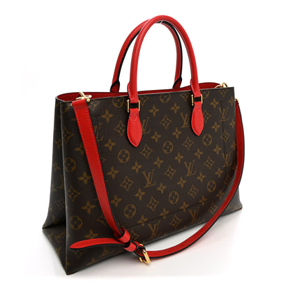 Louis Vuitton Monogram Flower Tote Coquelicot 4 of 11