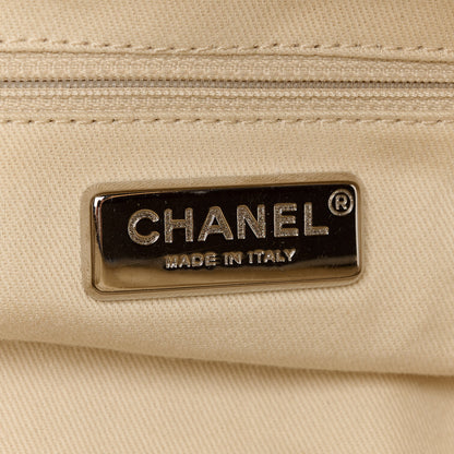 Chanel Denim Luxe Ligne Large Bowler Blue Blue 7 of 14