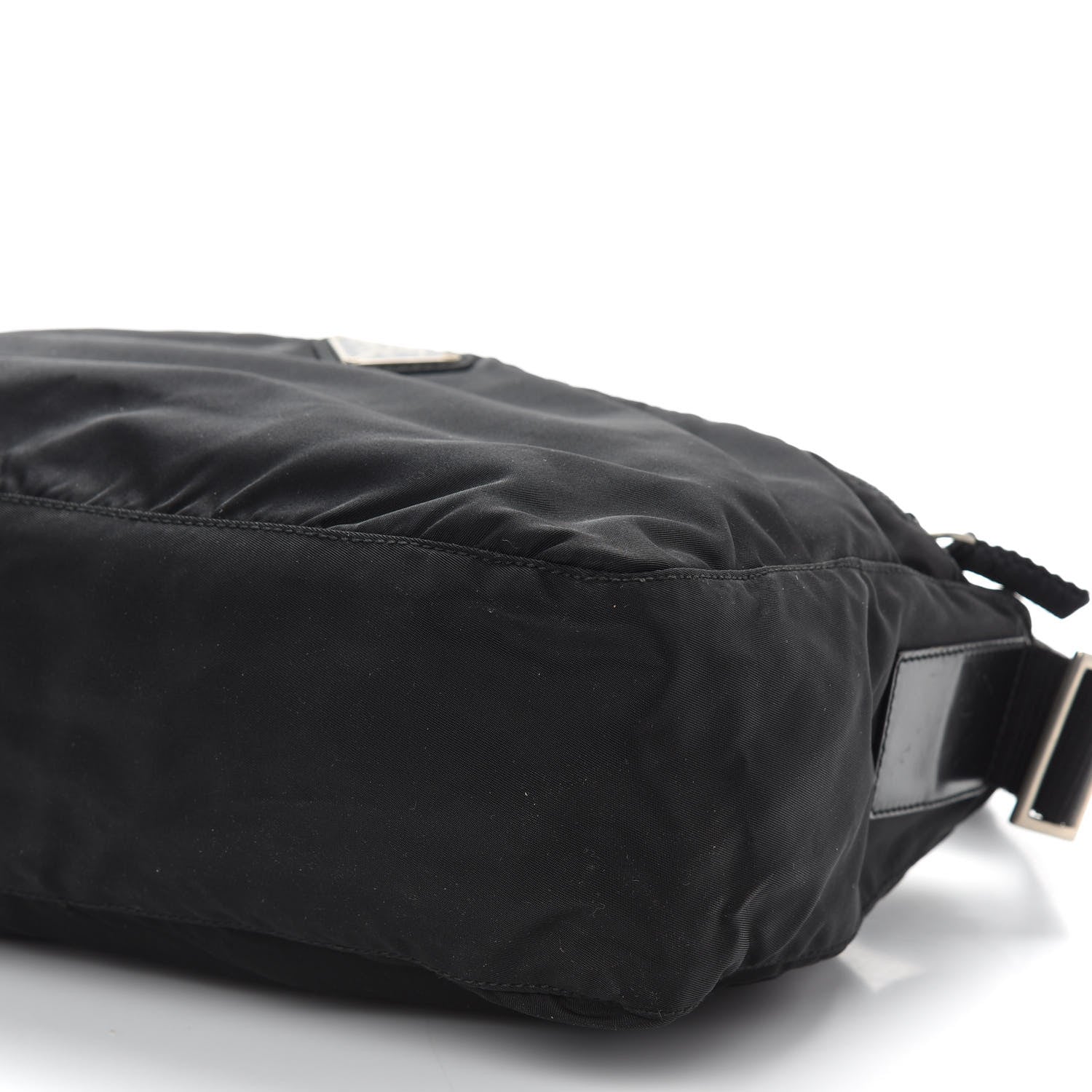 Prada Nylon Tessuto Messenger Bag Black 5 of 7