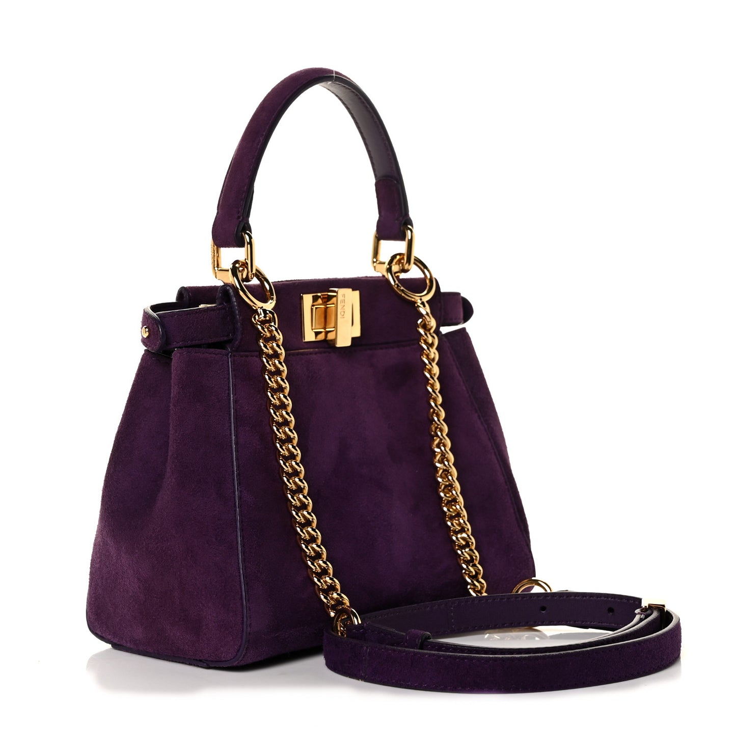 Chamois XS Peekaboo Iconic Satchel Viola Plus