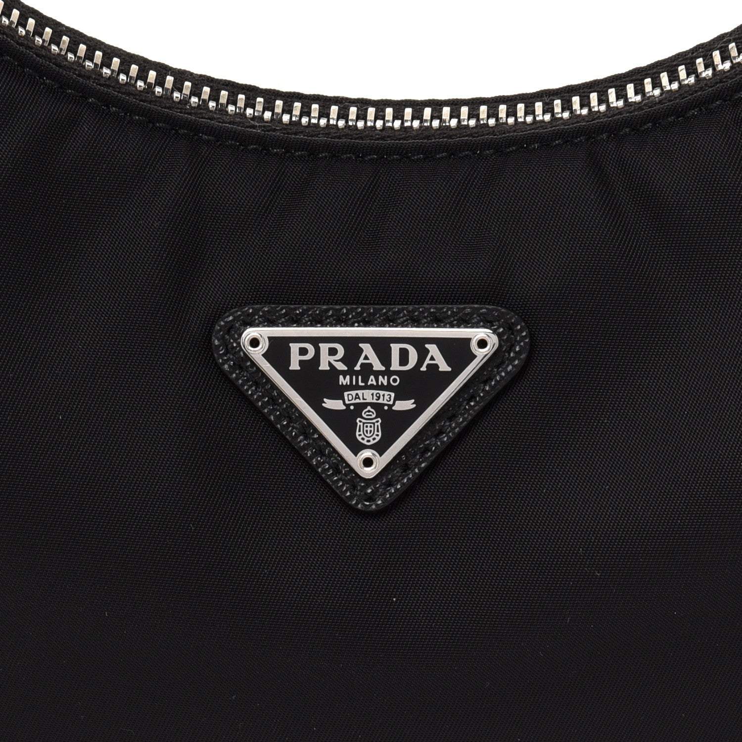 Prada Nylon Re-Edition 2005 Shoulder Bag Black 10 of 14