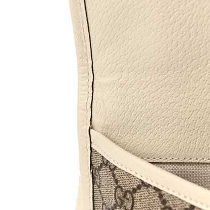 Gucci GG Supreme Monogram Web Small Ophidia Belt Bag Beige Ebony White 12 of 12