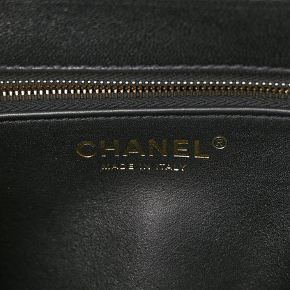 Chanel Lambskin Quilted Small Trendy CC Chain Dual Handle Flap Bag Black 6 of 11