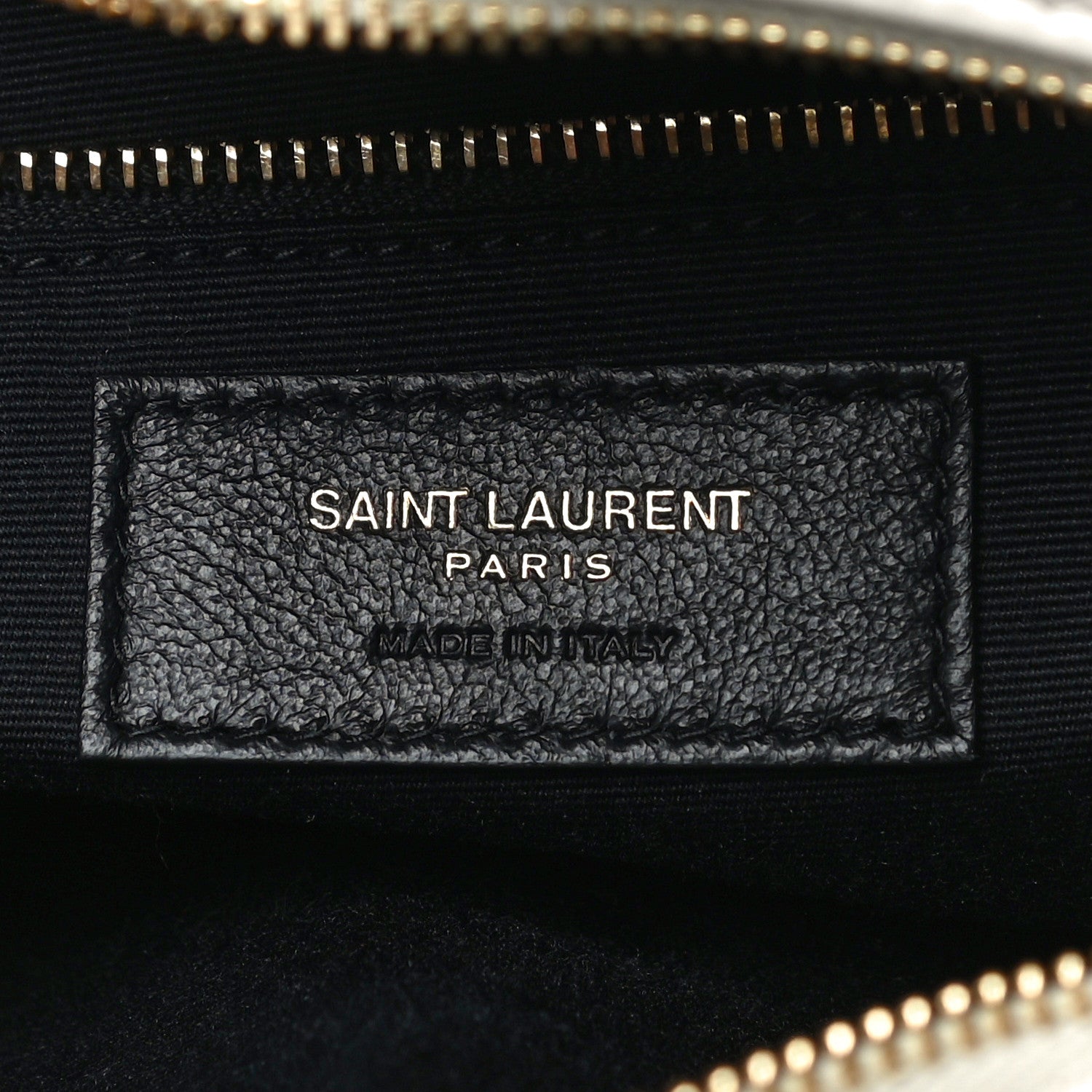 Saint Laurent Lambskin Quilted Victoire Camera Bag Blanc Vintage 6 of 9