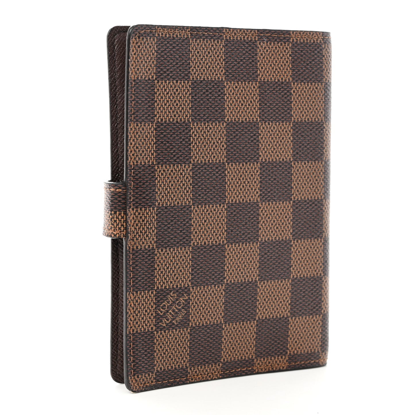LOUIS VUITTON Damier Ebene Small Ring Agenda Cover