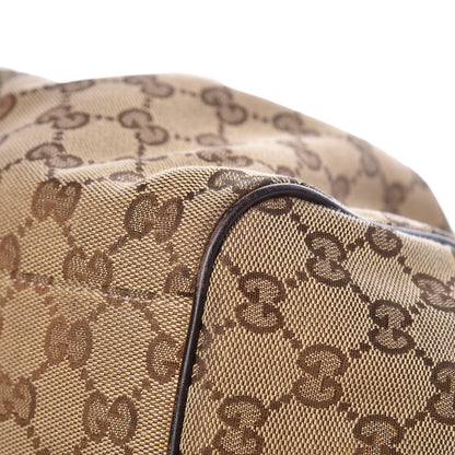 Gucci Monogram Medium Sukey Boston Bag Brown 16 of 20