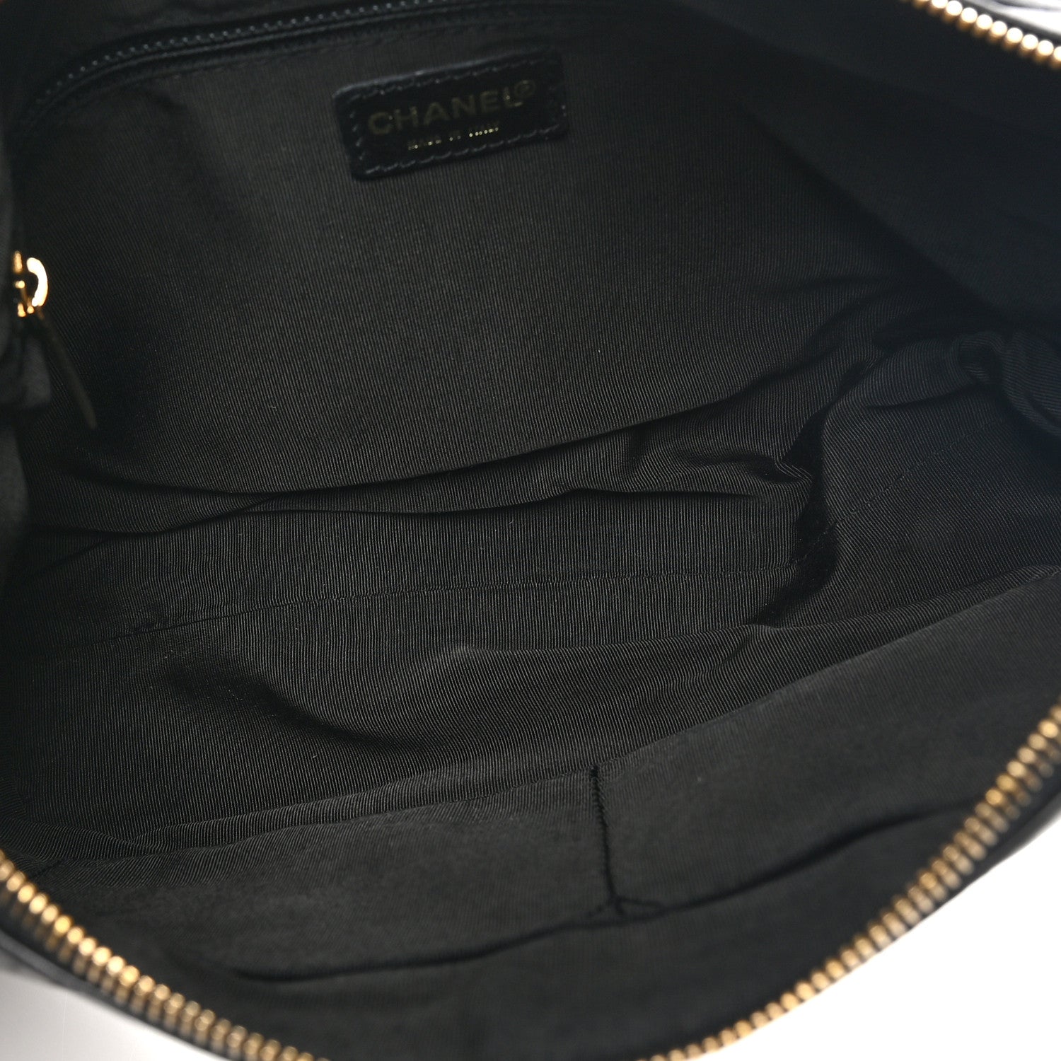 Chanel Lambskin Quilted Medium Chocolate Bar Shoulder Bag Black 5 of 10