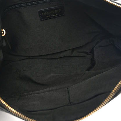 Chanel Lambskin Quilted Medium Chocolate Bar Shoulder Bag Black 5 of 10