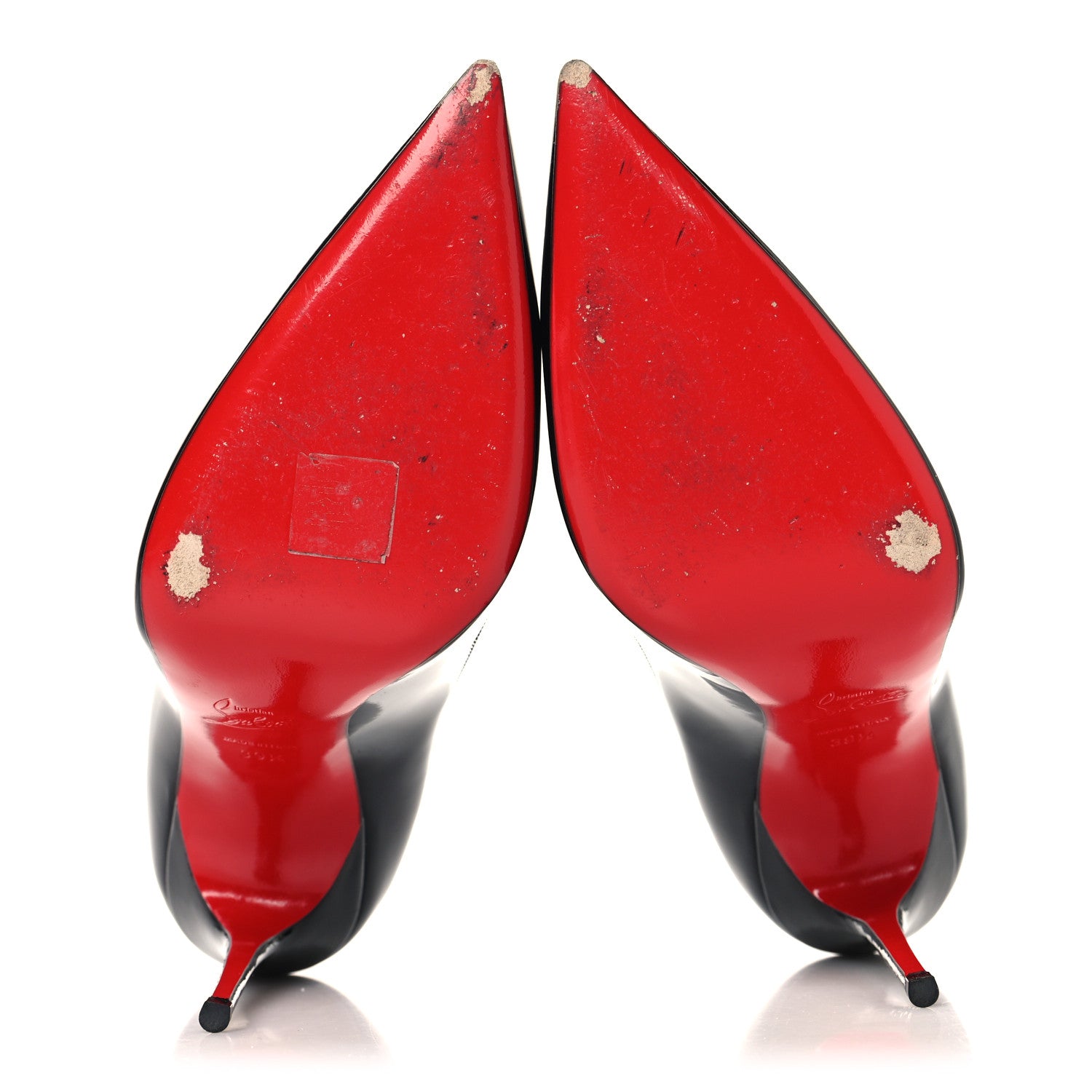 Christian Louboutin Patent So Kate 100 Pumps 39.5 Black 6 of 8