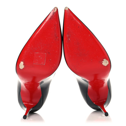 Christian Louboutin Patent So Kate 100 Pumps 39.5 Black 6 of 8