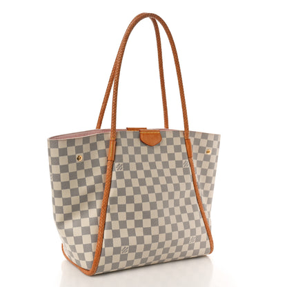 Louis Vuitton Damier Azur Propriano Rose Ballerine 2 of 13