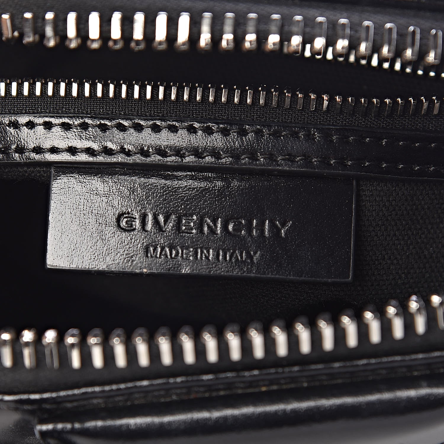 Givenchy Shiny Lord Calfskin Mini Antigona Black 8 of 10