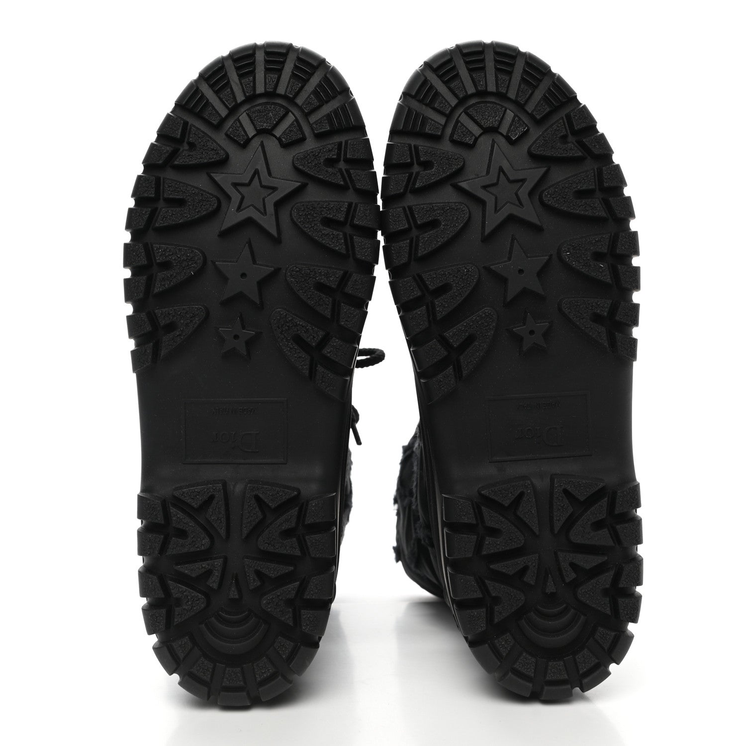Christian Dior Rubber Nylon D-Venture Boots 39 Black 5 of 8