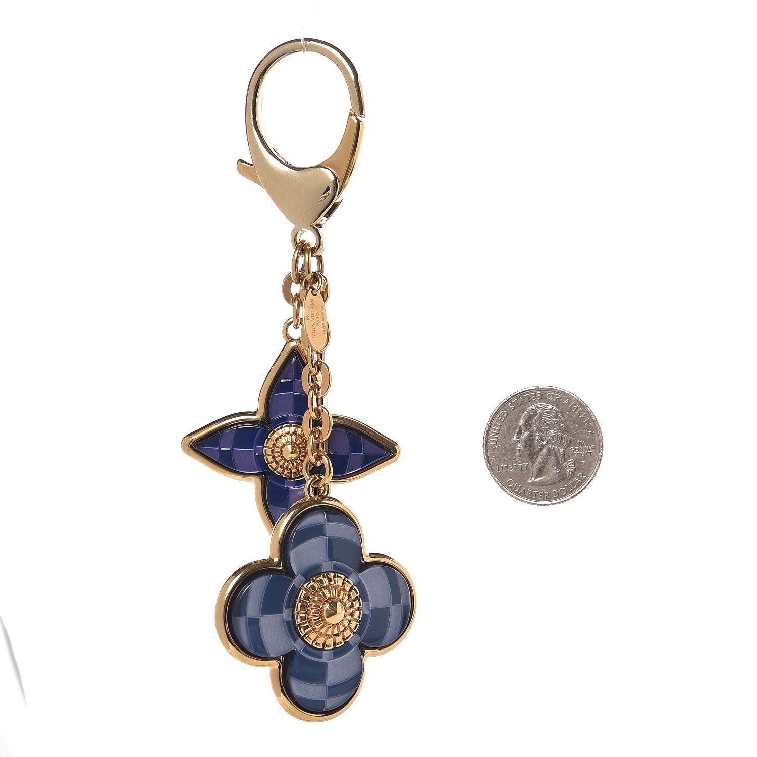 Louis Vuitton Mosaique Bag Charm Blue 5 of 6