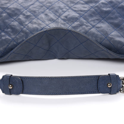 Chanel Caviar Quilted Simply CC Hobo Blue 11 of 18
