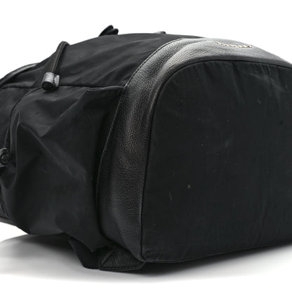 Burberry Nylon Grained Calfskin Watson Diaper Bag Black 10 of 15