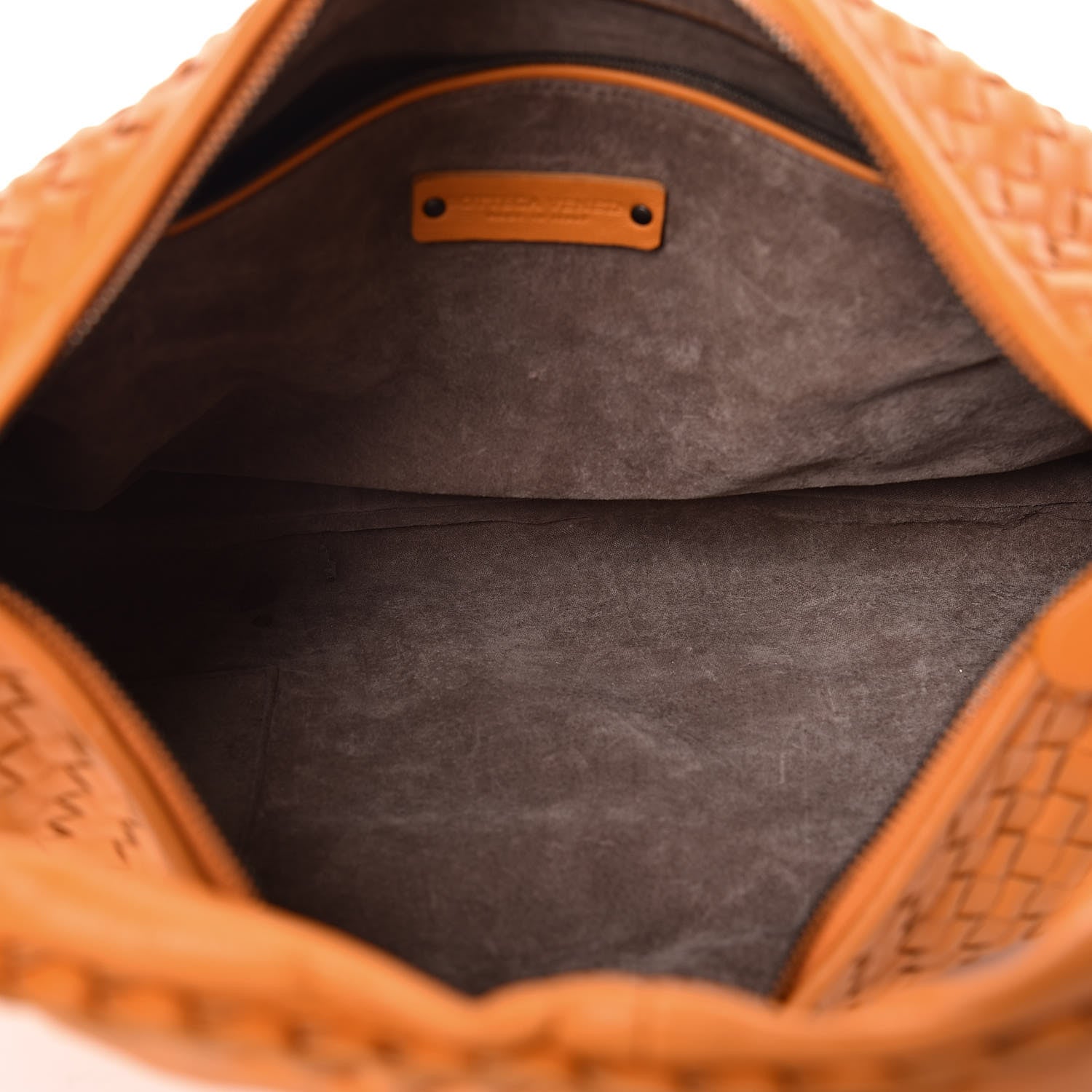 Bottega Veneta Nappa Intrecciato Large Veneta Hobo Orange 5 of 13