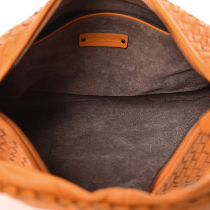 Bottega Veneta Nappa Intrecciato Large Veneta Hobo Orange 5 of 13