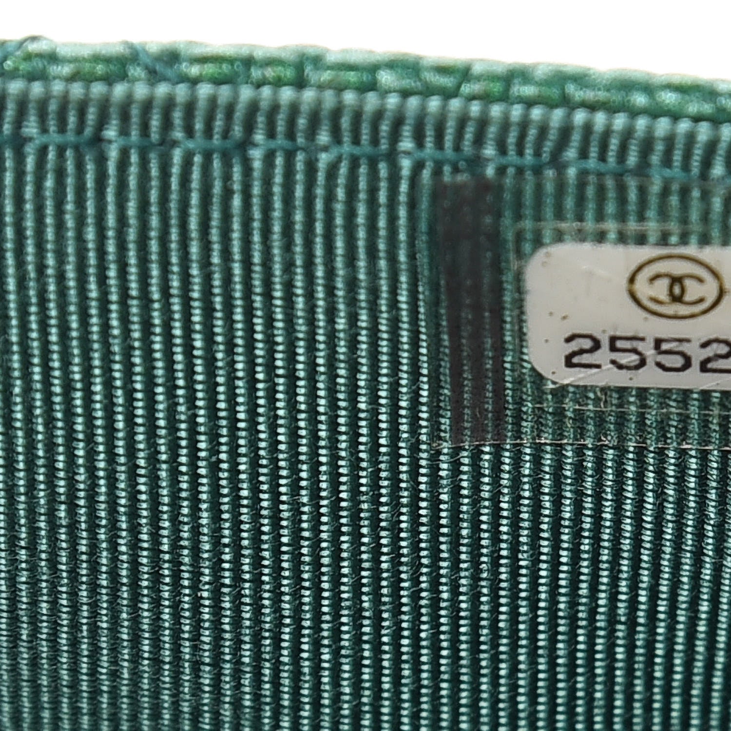 Chanel Metallic Caviar Quilted Wallet On Chain WOC Green 8 of 12