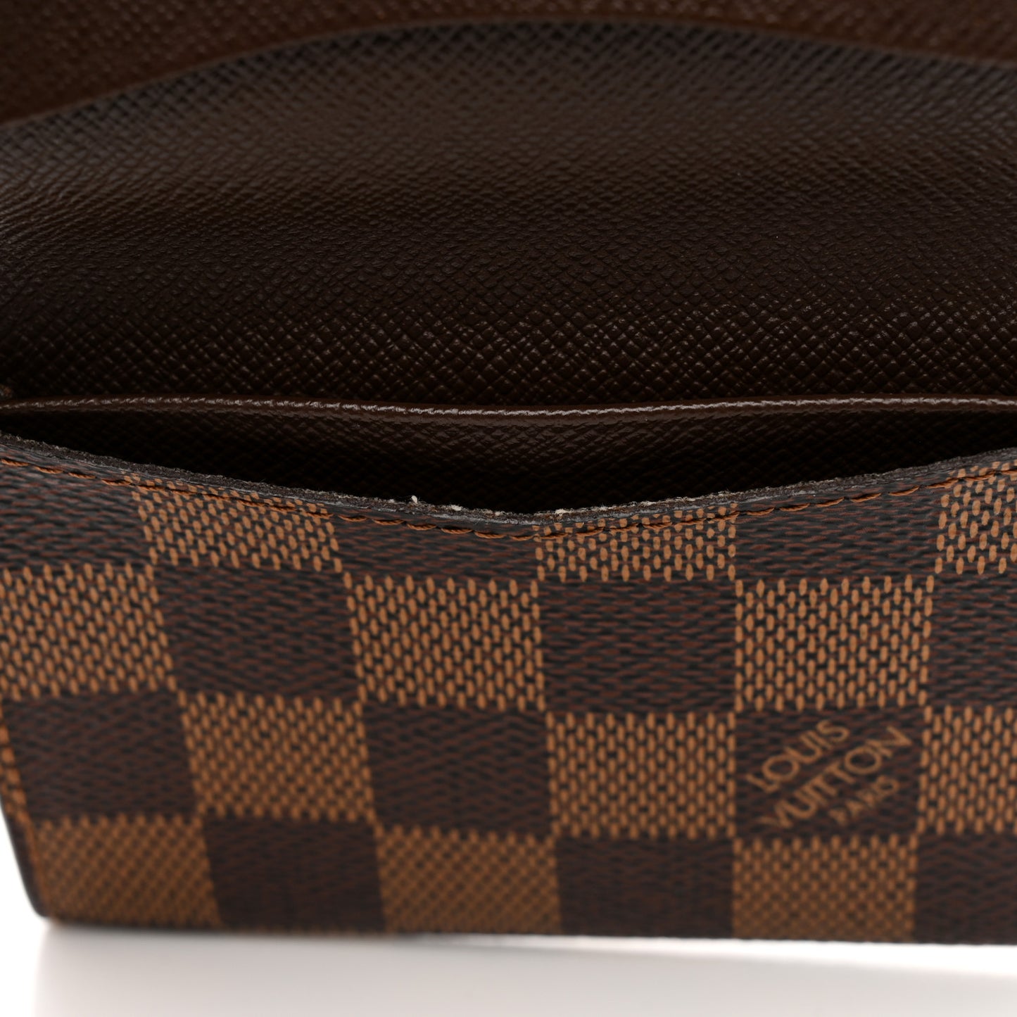Damier Ebene Business Card Holder