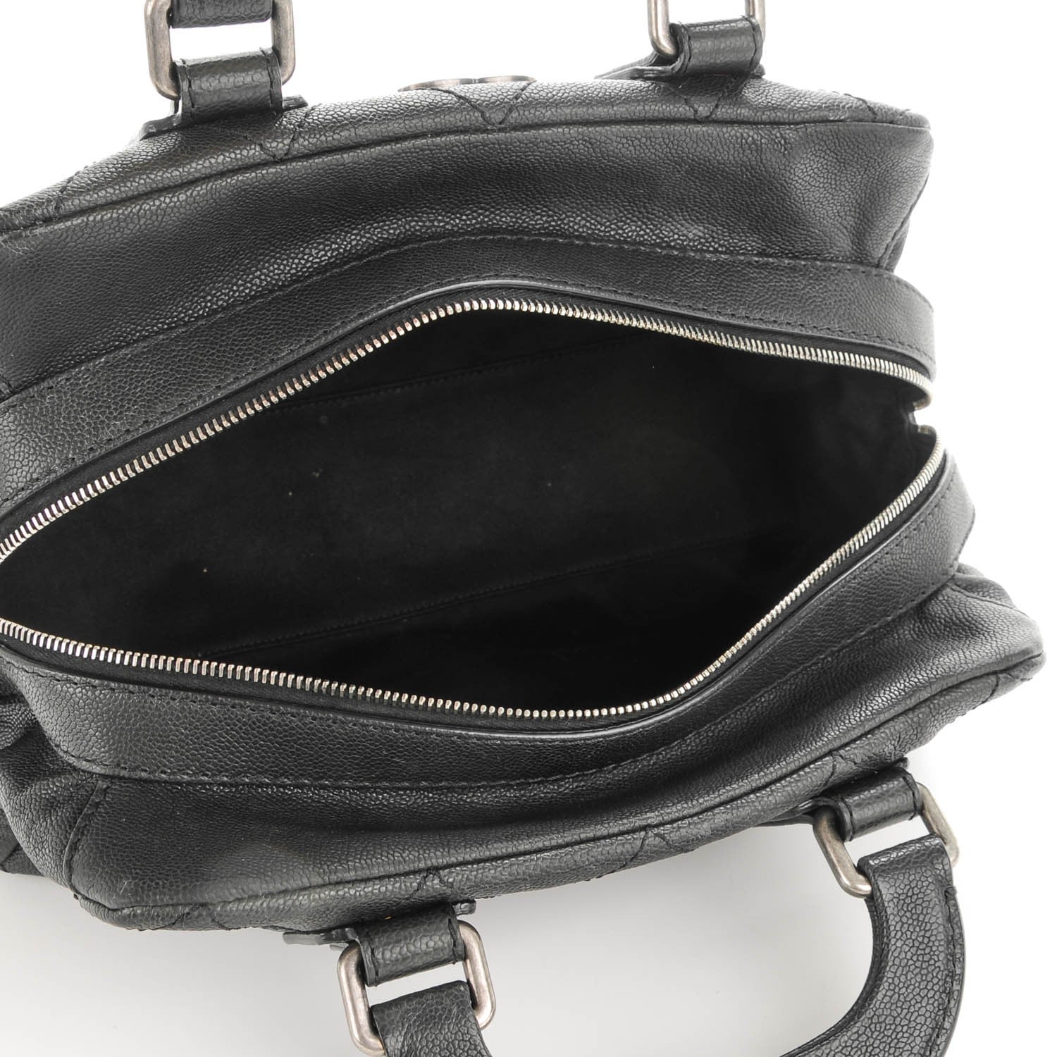 Chanel Caviar Small Outdoor Ligne Doctor Bag Black 5 of 8
