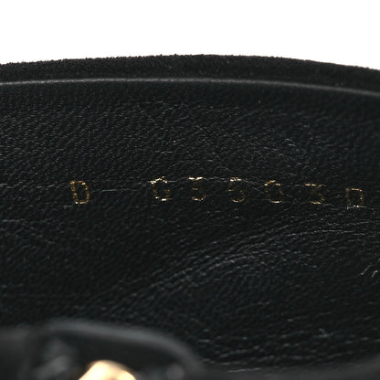 Chanel Suede Grosgrain CC Short Boots 36.5 Black 10 of 11