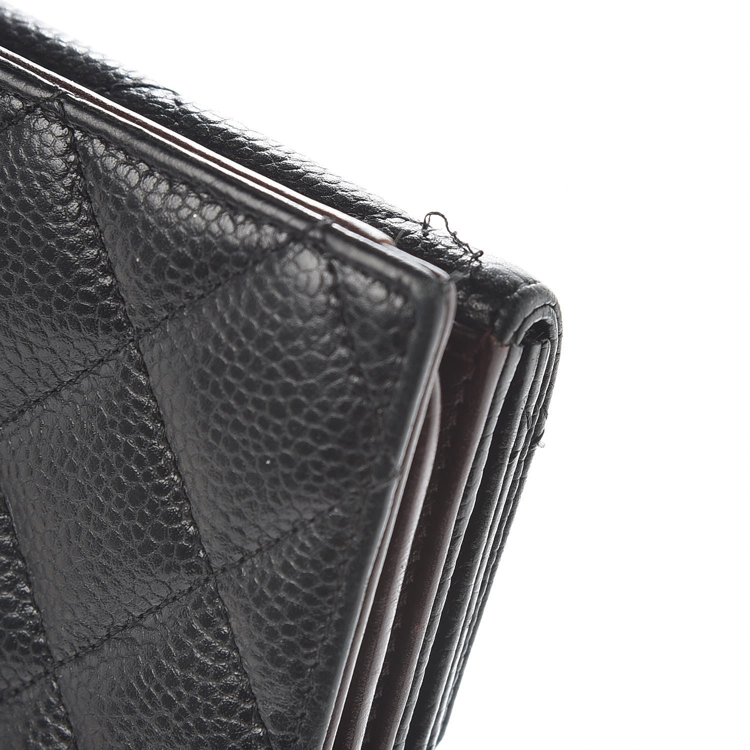 Chanel Caviar Quilted CC French Flap Wallet Black 11 of 11