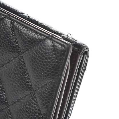 Chanel Caviar Quilted CC French Flap Wallet Black 11 of 11