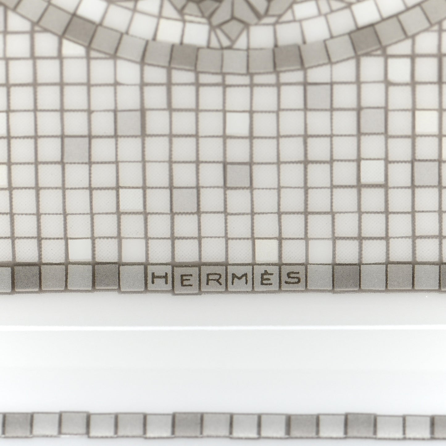 Porcelain Mosaique Au 24 Sushi Plate Platine