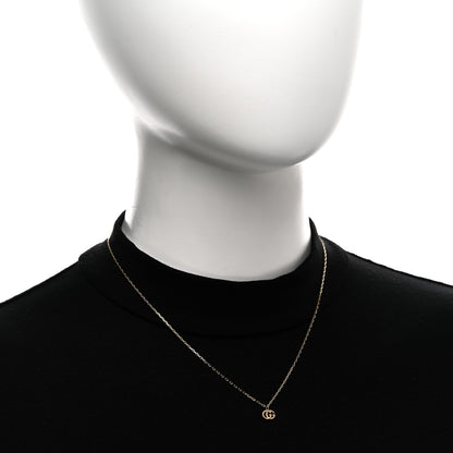 Gucci 18K Yellow Gold Running G Pendant Necklace 2 of 5