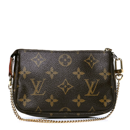Louis Vuitton Monogram Complice Trunks and Bags Mini Pochette Accessories Beige 1 of 5