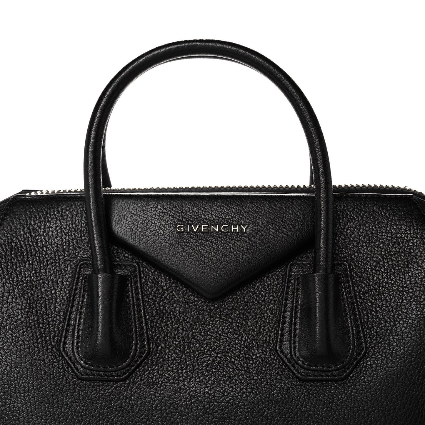 Sugar Goatskin Medium Antigona Black