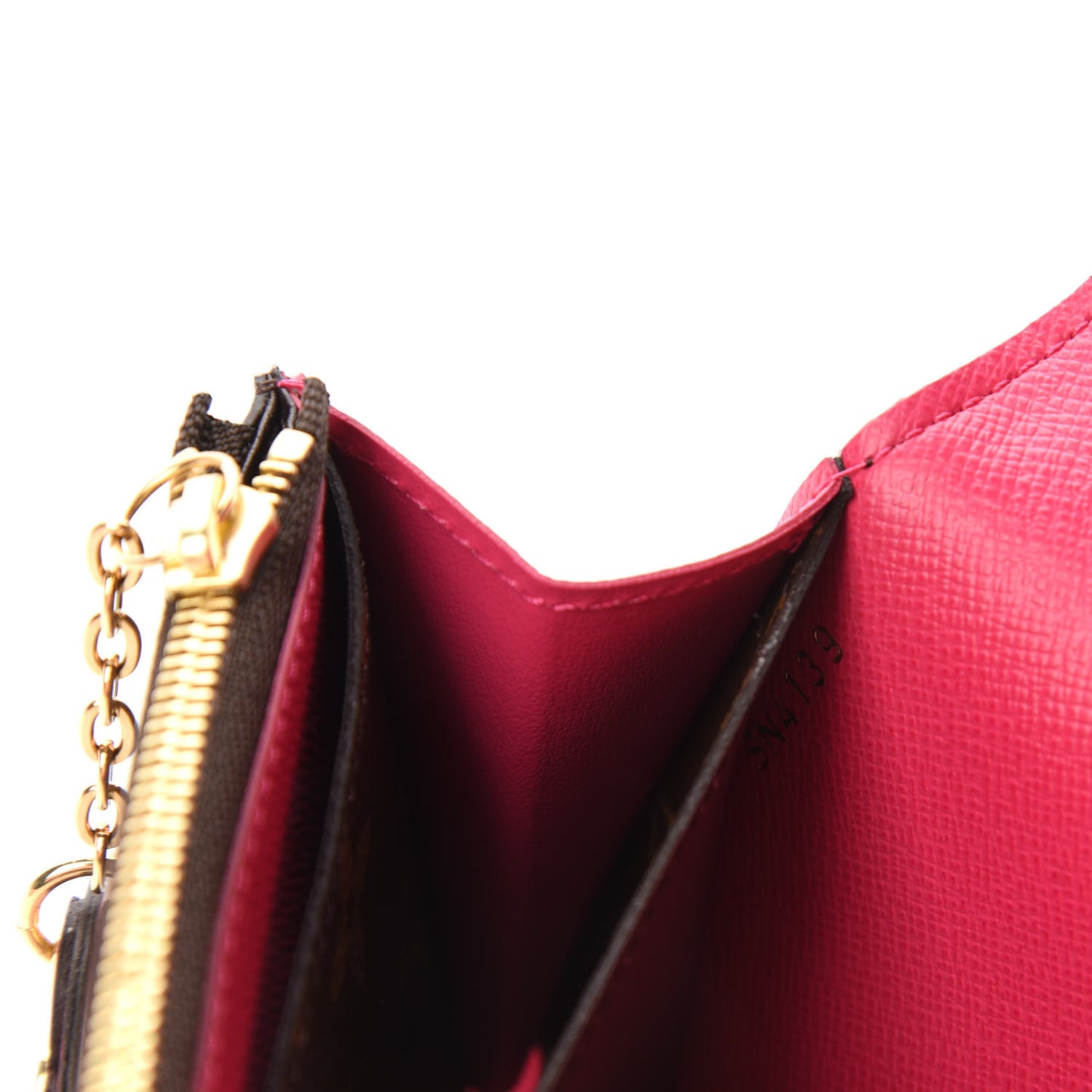 Monogram Bloom Flower Emilie Wallet Fuchsia