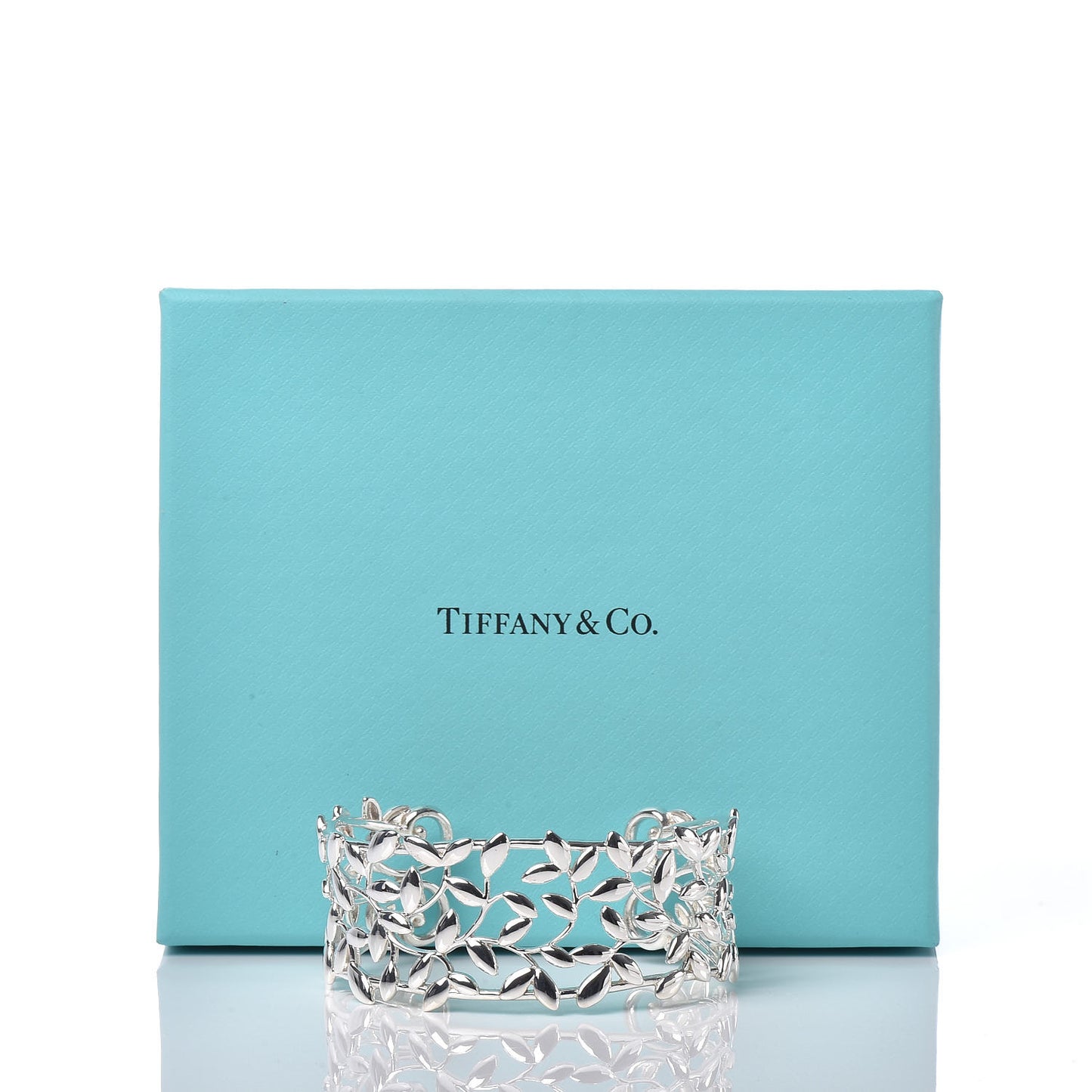 Sterling Silver Paloma Picasso Olive Leaf Cuff Bracelet