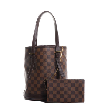 Louis Vuitton Damier Ebene Marais Bucket 23 8 of 8