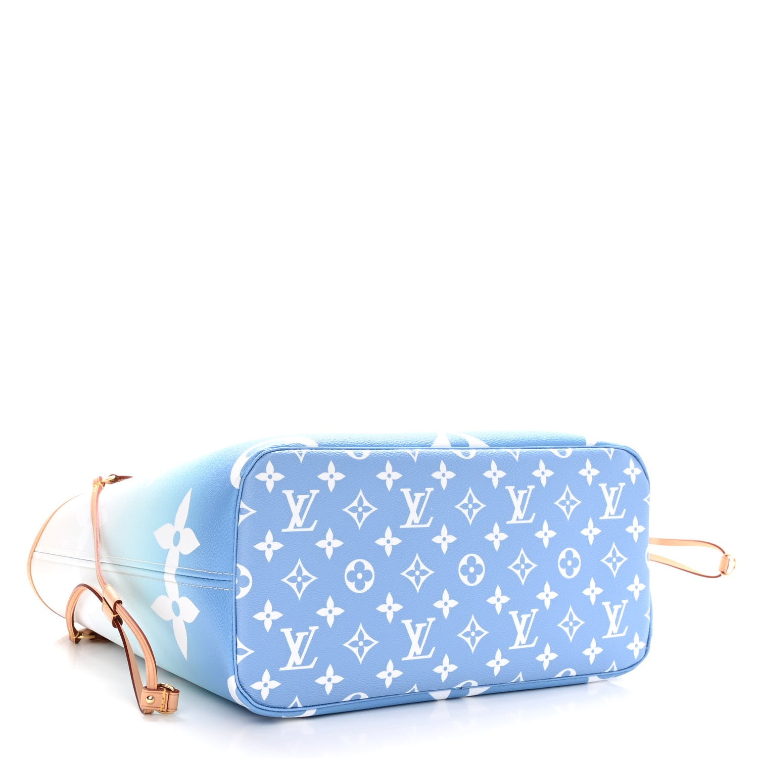 Louis Vuitton Monogram Giant By The Pool Neverfull MM Blue 5 of 11